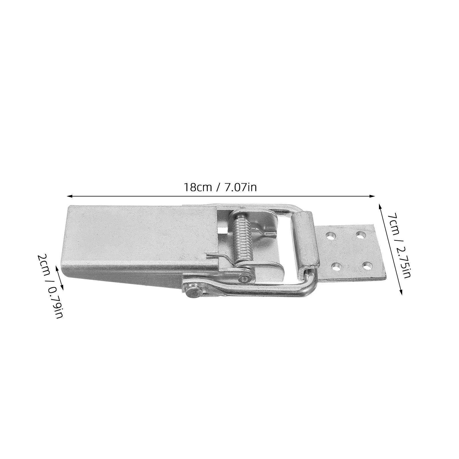트레일러 커플러 핀 헤비 듀티 메탈 해스프 잠금 액세서리 트럭 트레일러용 잠금 장치 트레일러 도어 버클 히치 핀