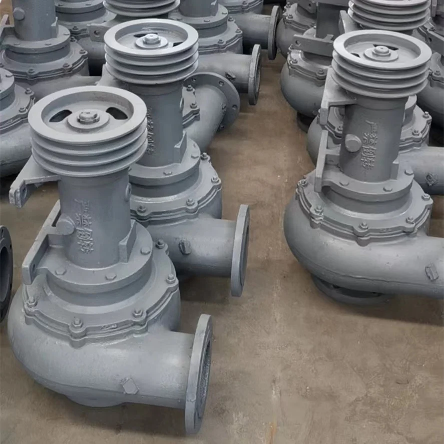 6. 8-inch  engine cast iron sand pump, dredged slurry and sewage pump