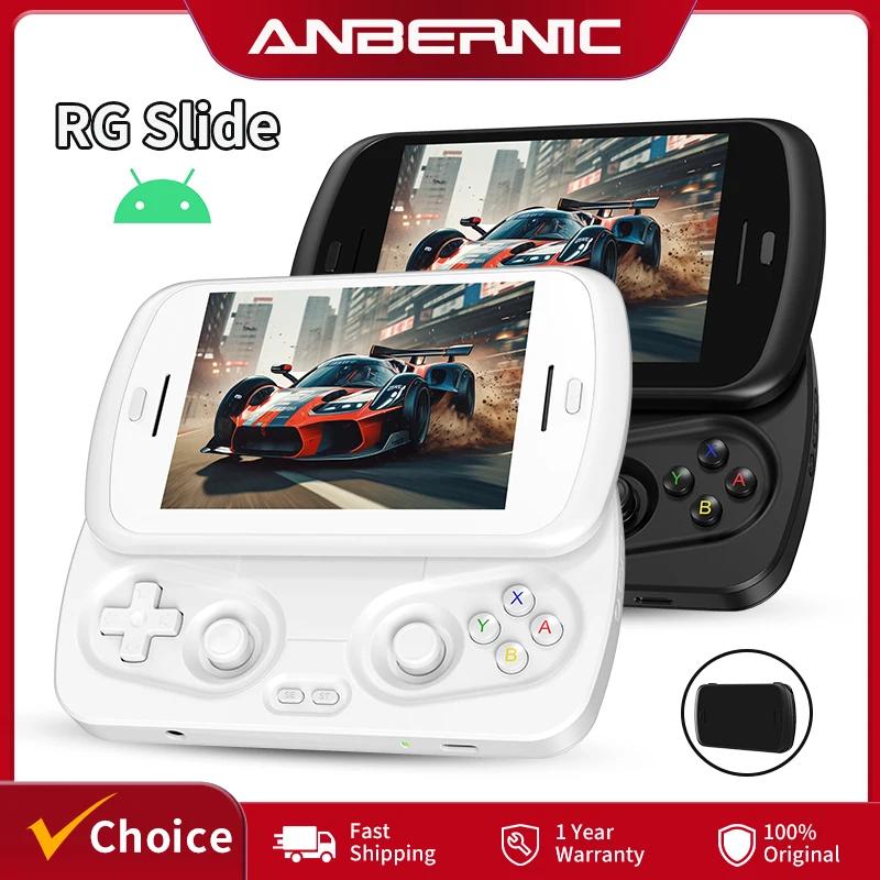 

Портативная игровая консоль Anbernic RG Slide с 4,7-дюймовым LTPS In-Cell дисплеем, аккумулятором 5000 мАч, поддержкой Android, ретро-игр, AI, Wi-Fi и выходом 1080p DP.