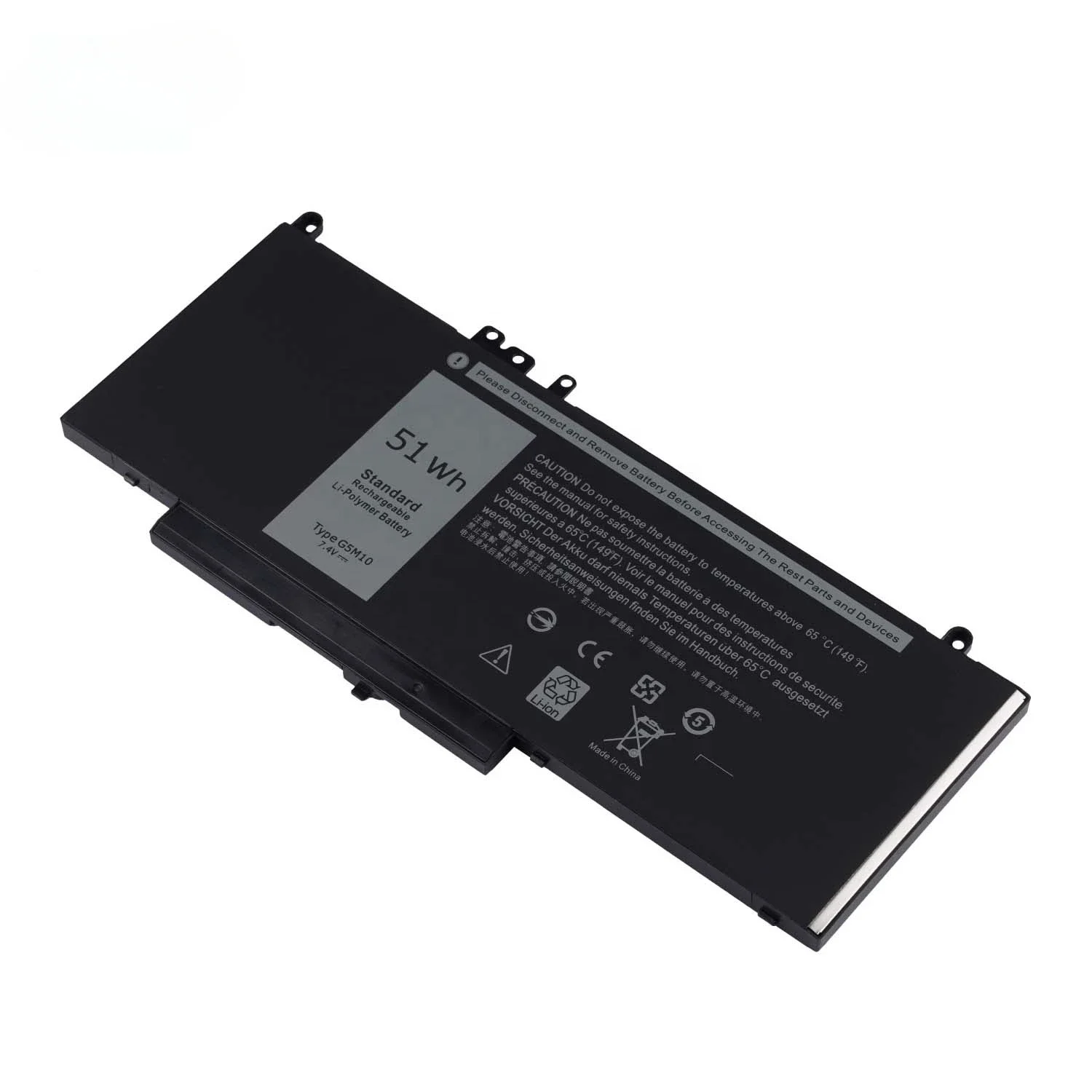 

0WYJC2 8V5GX R9XM9 Replacement 14.8V 92Wh G5M10 Laptop Batteries For Del Latitude E5450 E5550 E5250