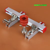 CNC aluminum profile 18*18 aluminum profile extrusion 100mm EU standard 3D printer parts anode wire guide aluminum profile