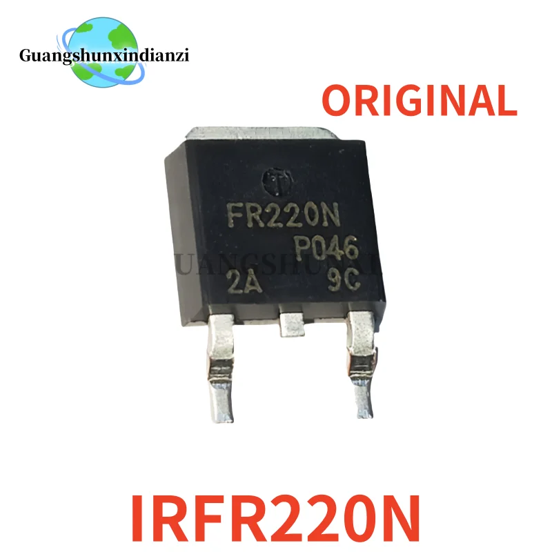 10-20-30PCS Nuovo originale IRFR220NPBF FR220N TO-252 5A 200V MOS Transistor della migliore qualità Disponibile