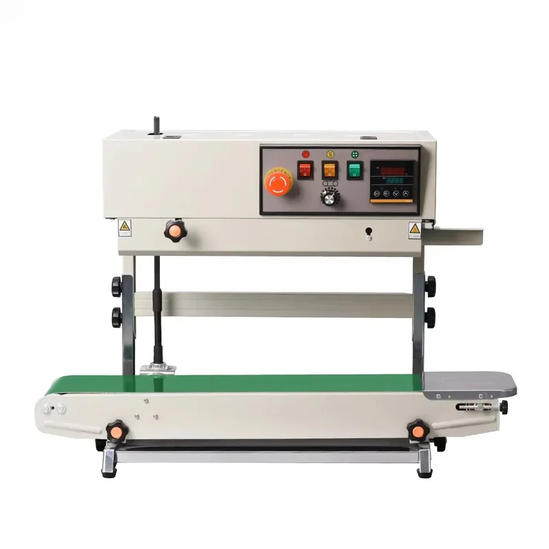 VONPACK FR-770 Continuous Band Sealing Automatic Heat Vertical Plastic Sealer Pouch Packaging Hine