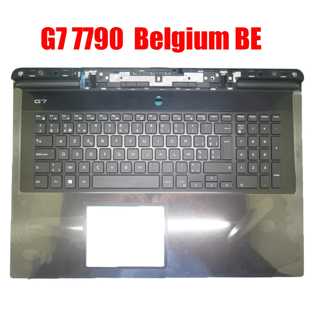 

Подставка для рук для ноутбука DELL G7 17 7790 00YW0N 0YW0N 06WFHN 6WFHN 08CV0G 08J1FY 0W7RF8 0WHNXT, черная Верхняя фотография, новинка