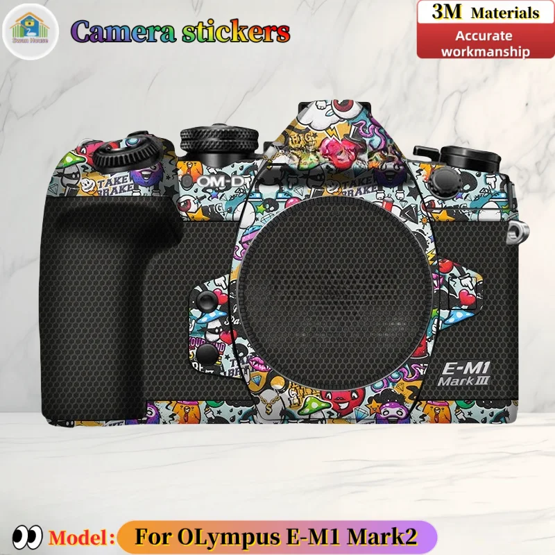 

EM1M2 For Olympus E-M1 Mark2 Camera stickers, DIY skin,Precision tailoring wear-resistant protective film