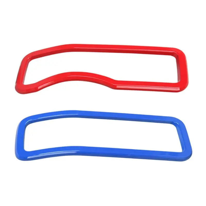ABQB-For Jeep Wrangler JL JLU Gladiator JT 2024-2026 Front Grille Frame Ring Insert Cover Trim