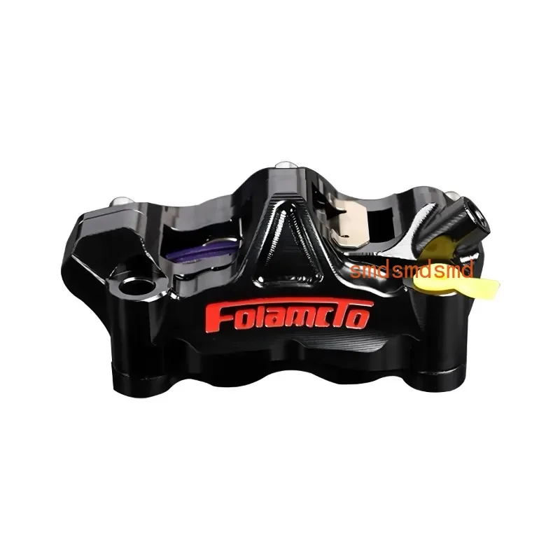100mm Pitch 4 Piston Motorcycle Disc Caliper 4x30mm CNC Brake Caliper Pump for Yamaha Kawasaki GP4 Frando Modification