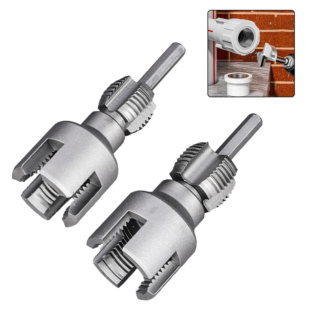20MM/25MM Tapping Tool Internal Thread External Thread Integrated Die Water Pipe Inner Hole Opener Electric Drill Power Tools