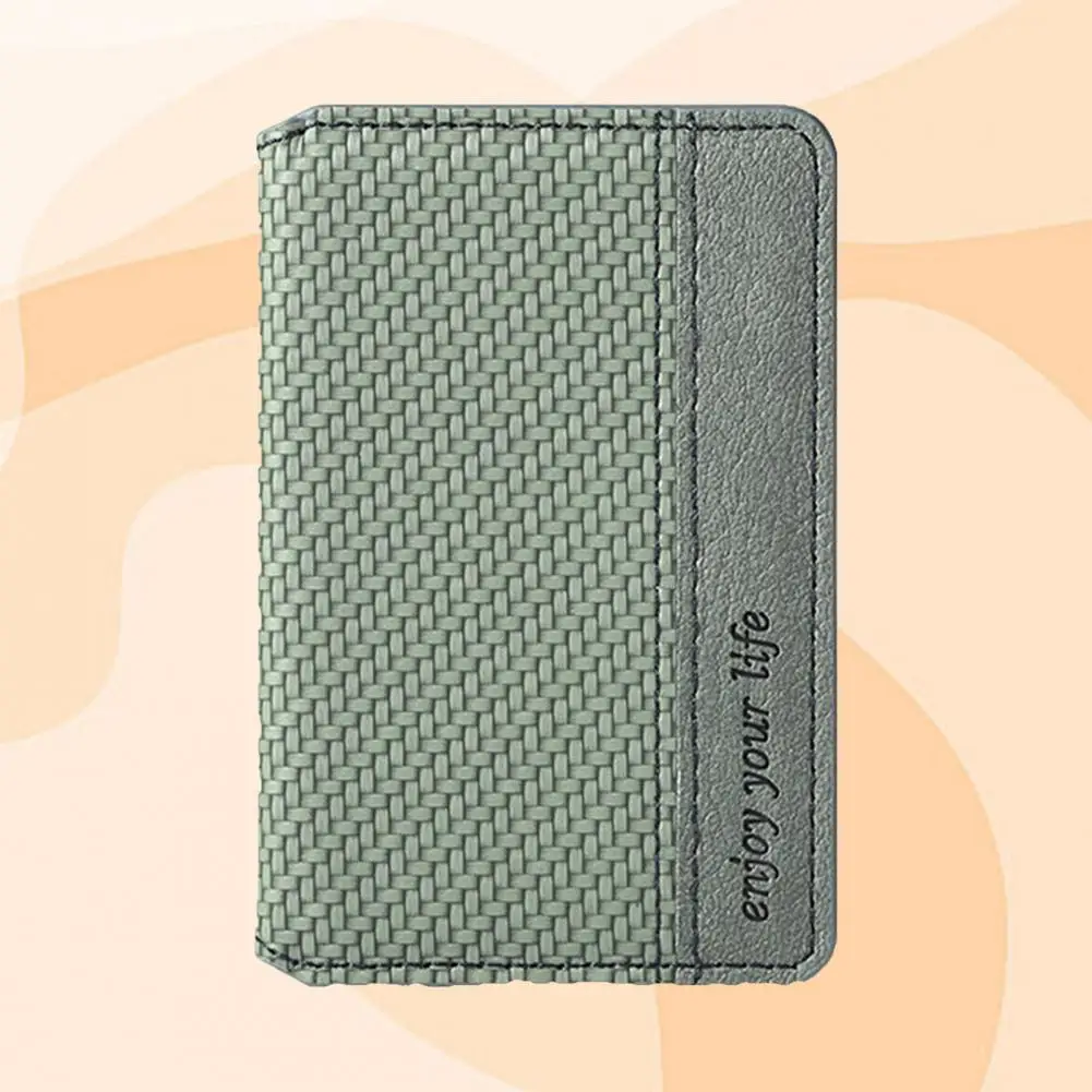 Phone Card Holder  Durable Multifunctional Faux Leather  Magnetic Phone Case Sticker Rack Phone Accessories