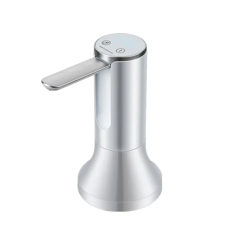 Distribuidor de garrafa de água de mesa de dupla finalidade com medidas automáticas, bomba de garrafa de água elétrica portátil dobrável