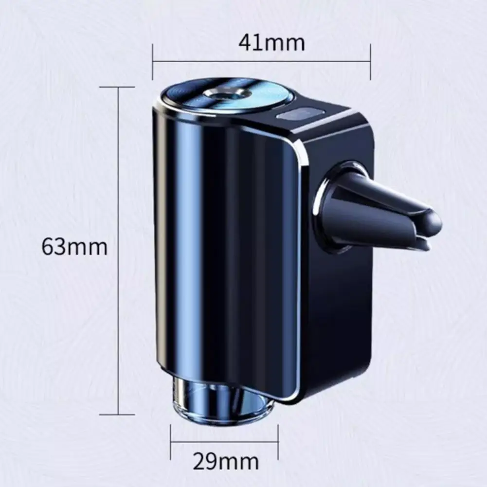 Car Scent Diffuser Ultrasonic Atomizer Car Air Freshener with Adjustable Modes Easy Installation for Aromatherapy Diffuser