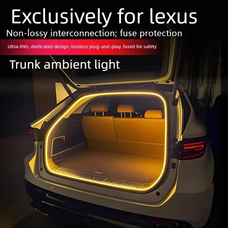 Trunk Light Rear Trunk Light To Decorative Atmosphere Light Accessories Interior Accessories For Lexus CT200/NX/UX/RX 2009-2015