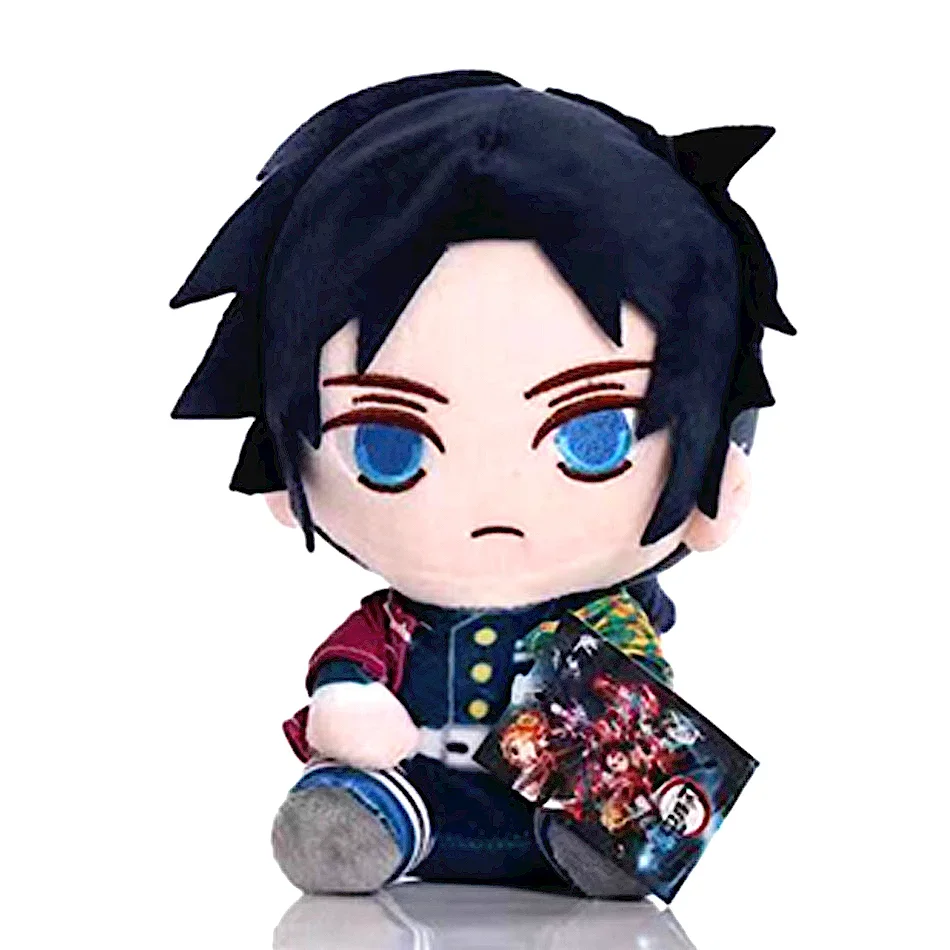 7szt 20cm Demon Slayer Pluszowa lalka Tanjirou Nezuko Zenitsu Anime Movie Wypchana zabawka Kimetsu No Yaiba Gra Pluszowa figurka Prezent dla dzieci