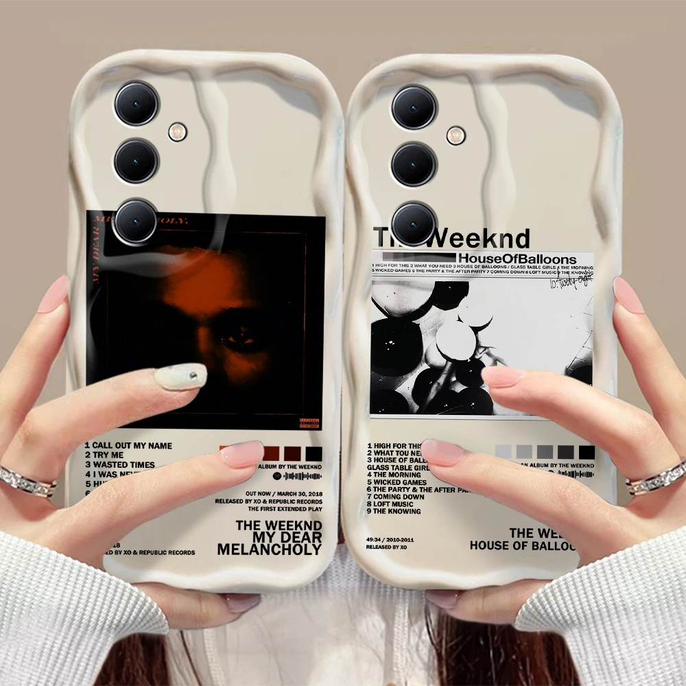 The Weeknd Minimalist Poster 3D Wave Case For Xiaomi Mi 14 12 12T 11 Lite Poco M6 X6 X5 X4 F4 X3 M3 Pro 4G 5G Silicone Cover