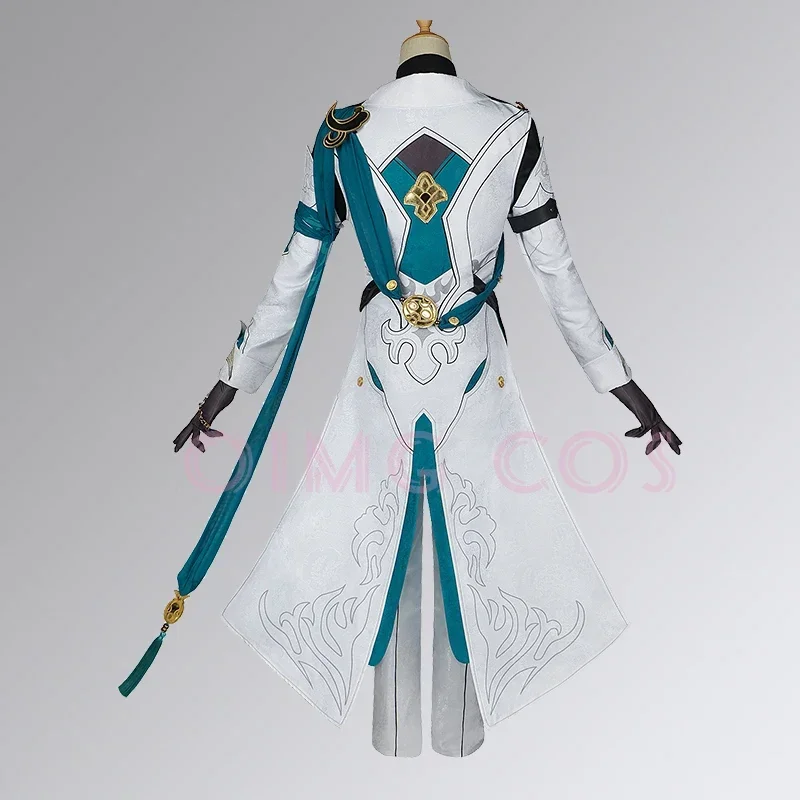 Luocha Cosplay Costume Honkai Star Rail Carnival Uniform Wig Anime Halloween Costumes Men Game