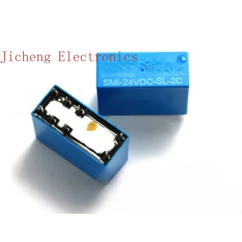 

10 шт. новое 8-контактное реле SMI-24VDC-SL-2C 5A 250 В переменного/30 В постоянного тока