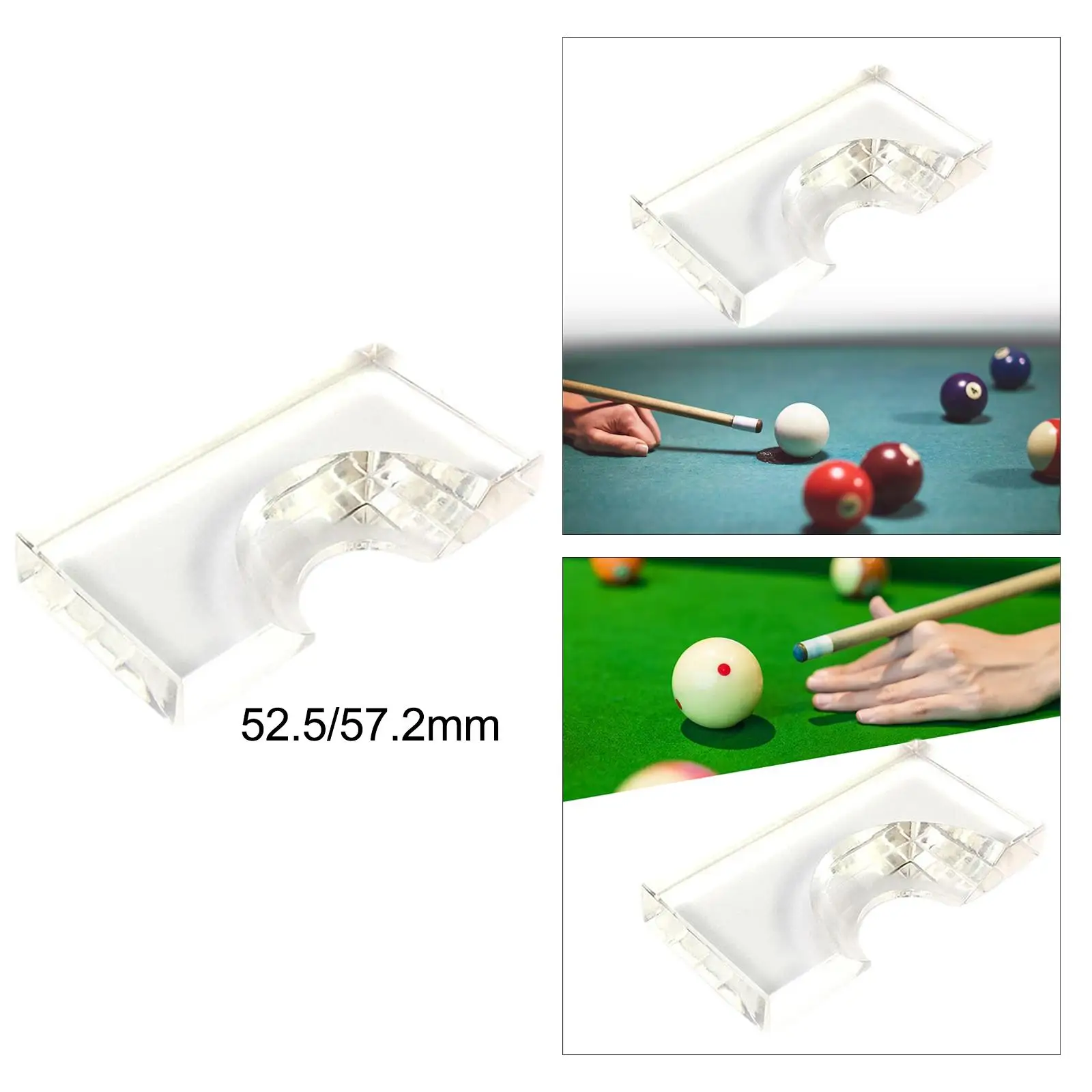Transparent Billiard Locator Snooker Ball Holder Durable PP Material Position Marker for Billiards Club Table