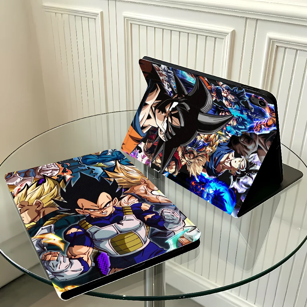 Case for Apple iPad 10th 7/8/9th Air 11 13 M4 M3 M2 A16 2026 Pro11 13 with Pencil Slot Air 4/5/6th Anime D-Dragon B-Balls