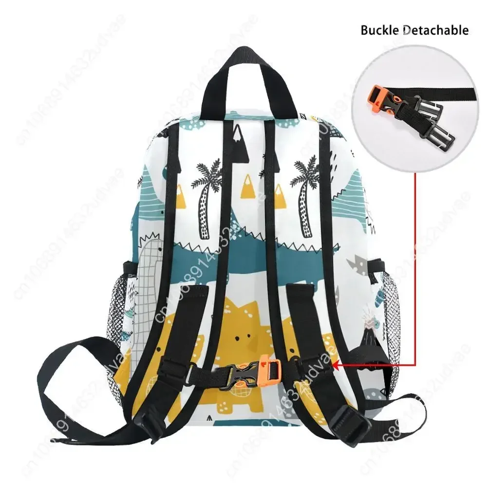 Mochila Dinossauro para Crianças, Bolsa pré-escolar para criança, Mochilas escolares confortáveis, Dino Kindergarten, menino, crianças, 3-8 anos de idade