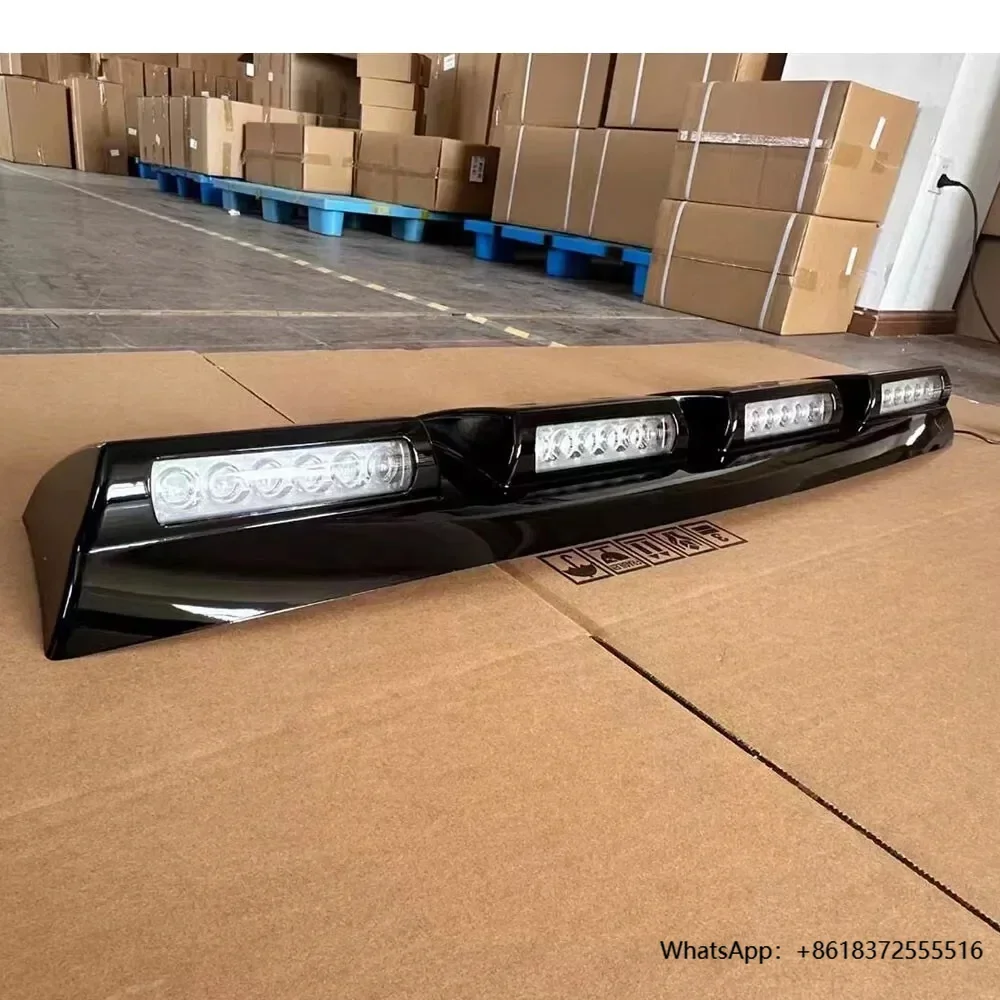 

XingABS Front Roof LED Kit Modification Black 4 Led Front Top Spotlights Roof Spoiler Light Roof Lights For Ranger