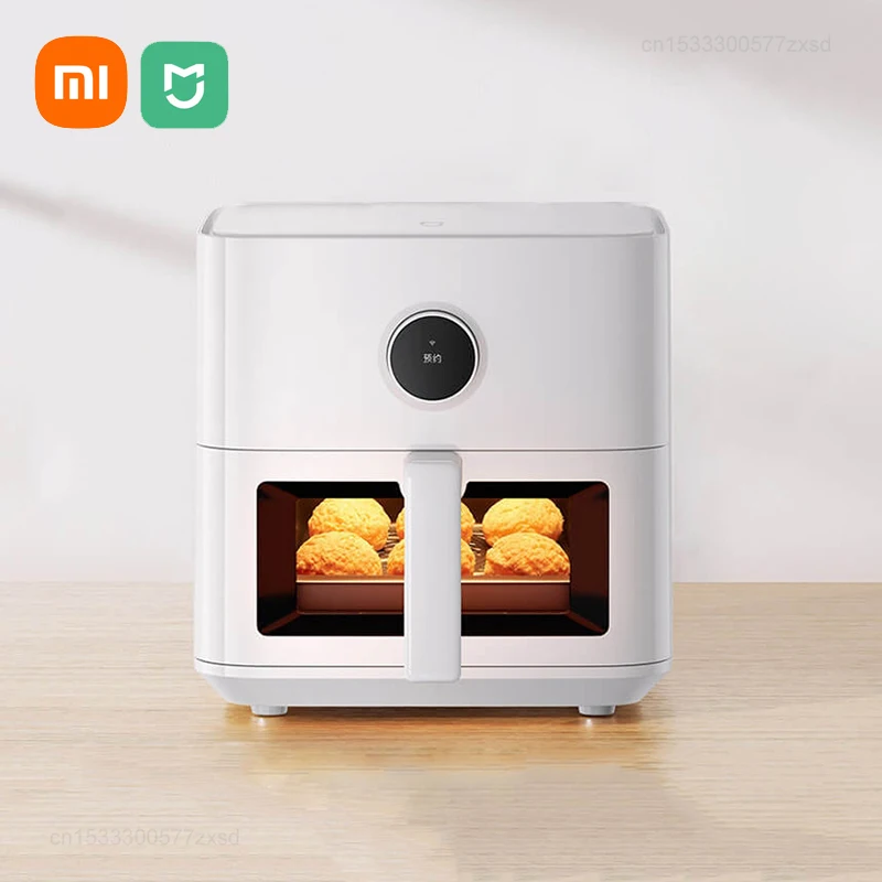 Xiaomi Mijia Air Fryer 5.5L Visual Edition Visible Window 360° Hot Air Cooking Electric Hot fryer Oven Oilless Cooker for Home