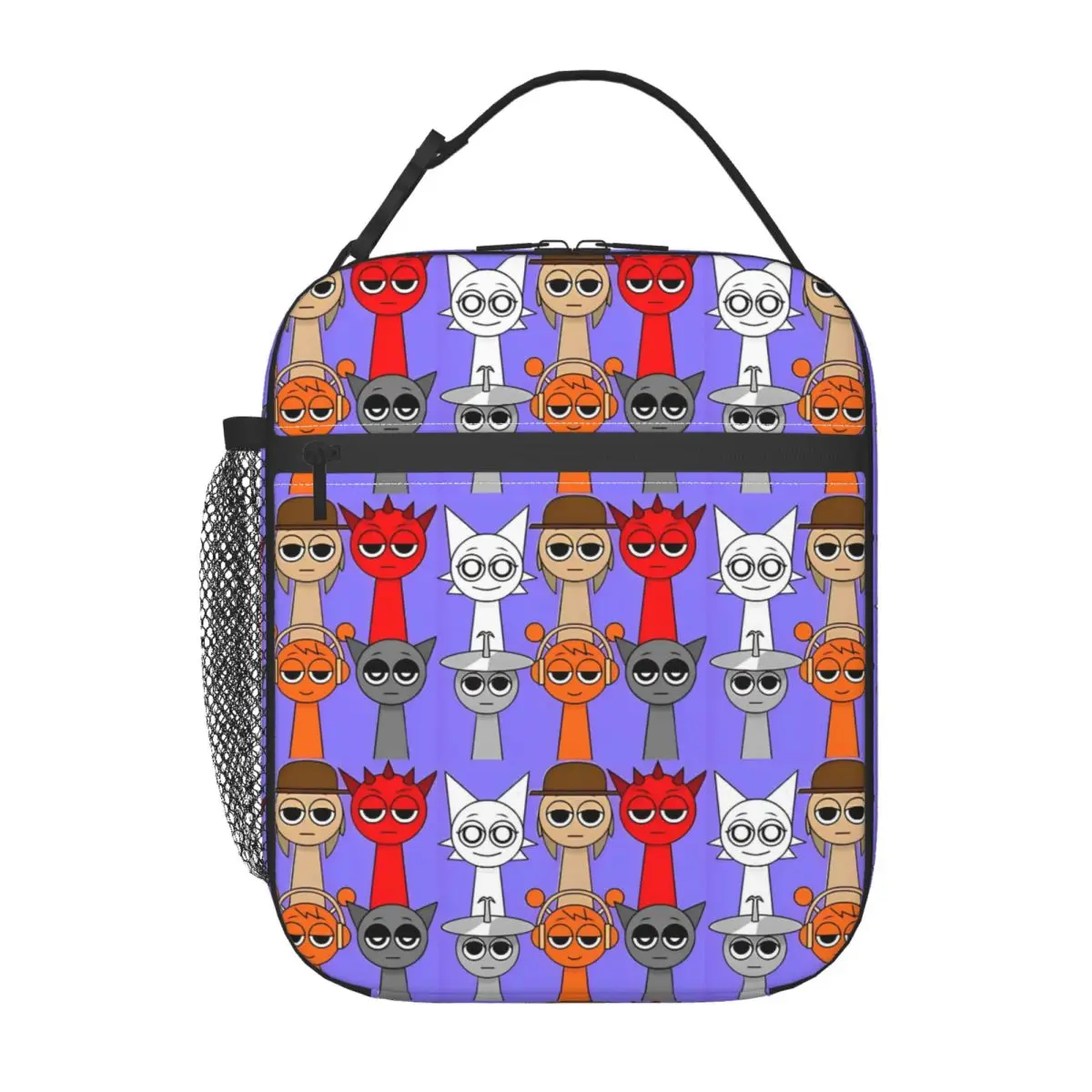 

Sprunki Incredibox музыкальная игра изолированная сумка для обеда забавная Oren Raddy сумки-контейнеры для еды портативный холодильник термобокс для обеда работа