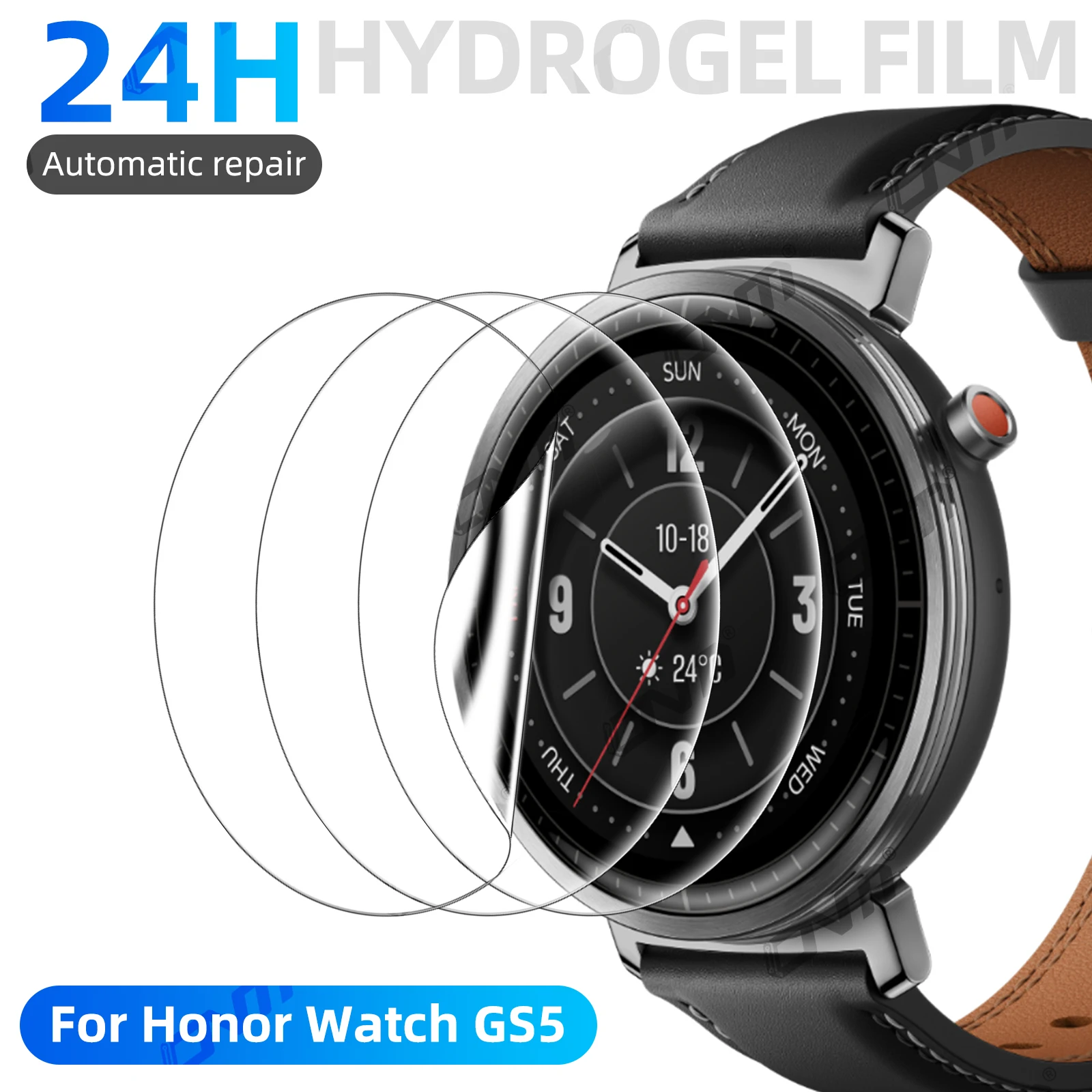 

SOFT Protection Film For Honor Watch GS5 Screen Protector Clear HD Flexible Anti-scratch Film Accessories (NOT GLASS)
