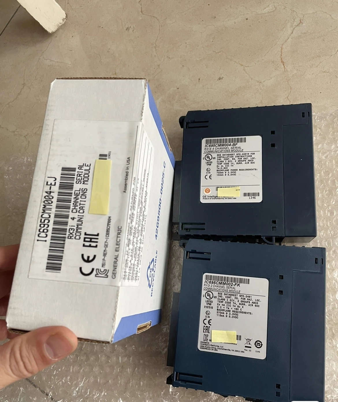 IC695CMM002, IC695CMM004, IC695CMM002-BF brand new and original