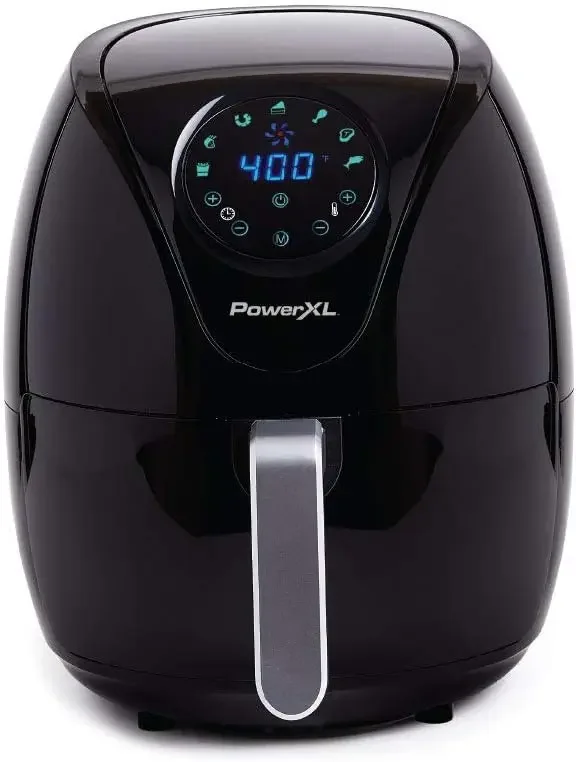 7QT Air Fryer Maxx Classic | 7QT air fryer with one-touch presets, rapid hot air technology and nonstick basket for crispy
