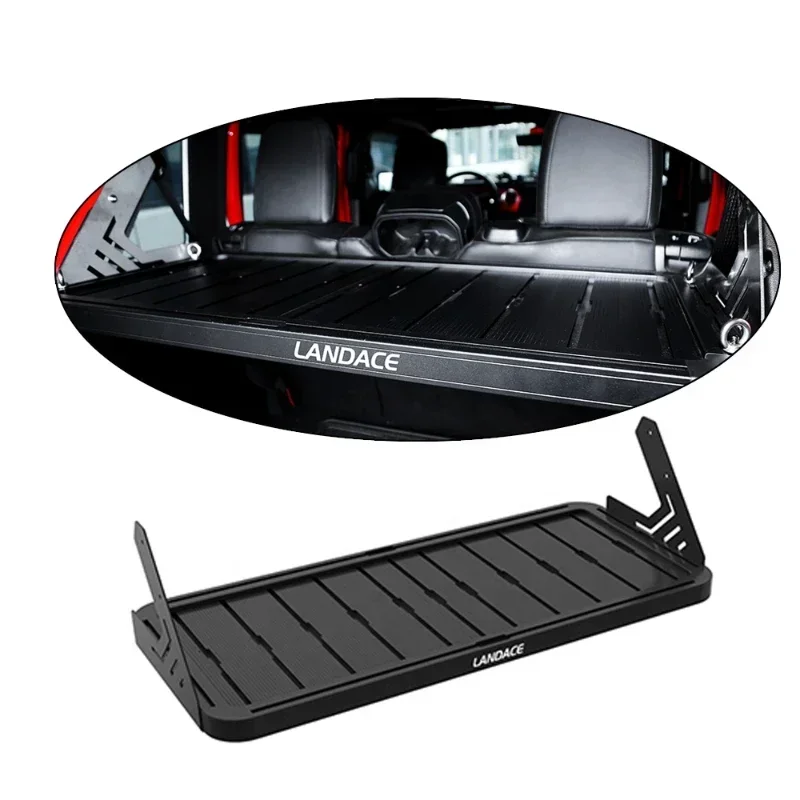 Étagère de rangement pour coffre en alliage d'aluminium, table de camping pour Jeep Wrangler JL