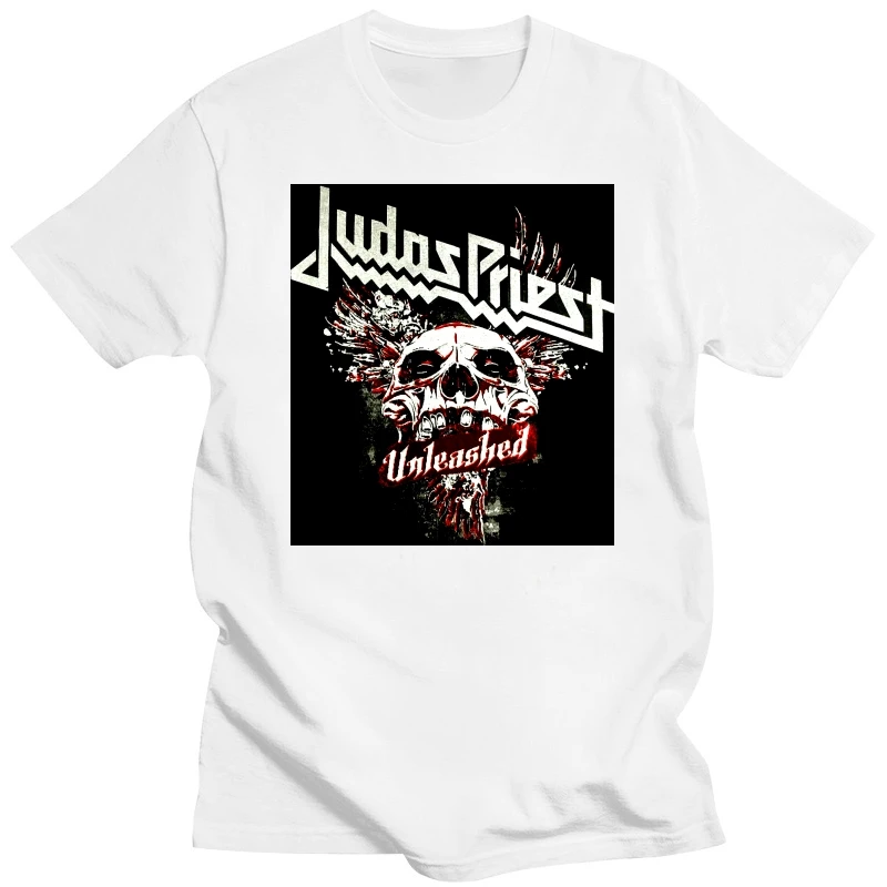 Judas Priest T Shirt Vintage Classic Rock Band New Tee Shirts S - 3XL Men'S O-Neck Printed T-Shirts Top Tee Plus Size