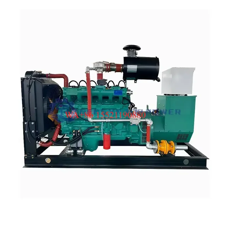 WMWMNU for Small Mwm Bio Gas Turbine Generator 20-1000kw Silent Biogas Electricity Generator Set Auto Start Remote Start