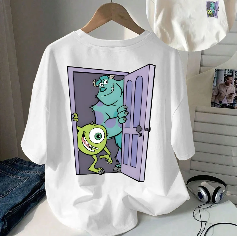 

Футболка Disney Suli Mike с двусторонним принтом и повседневной рубашкой с круглым вырезом подходит для повседневного ношения.