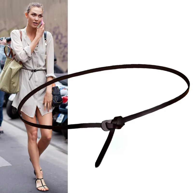 

Тонкий пояс, женское платье, украшение, модный ремень, корейская версия, универсальный