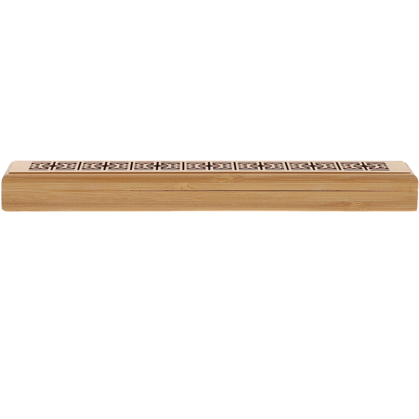 

Bamboo Hollow Design Vintage Bamboo Box Exquisite Censer Decor Home Stick Desktop Ornament Burner Grace Holder