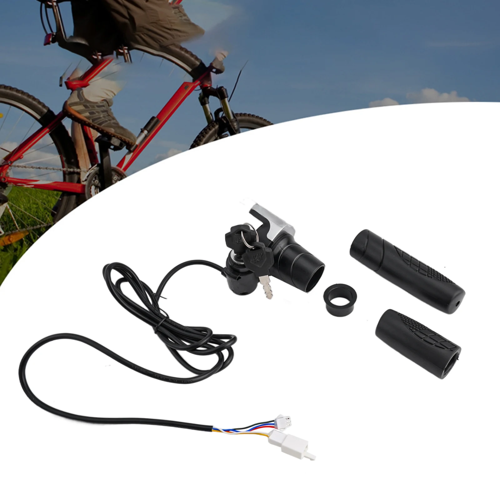 

For Scooter For Mountain Bikes Handle Bars Handlebar Waterproof 36V Electric Bicycle Speed Control High Quality