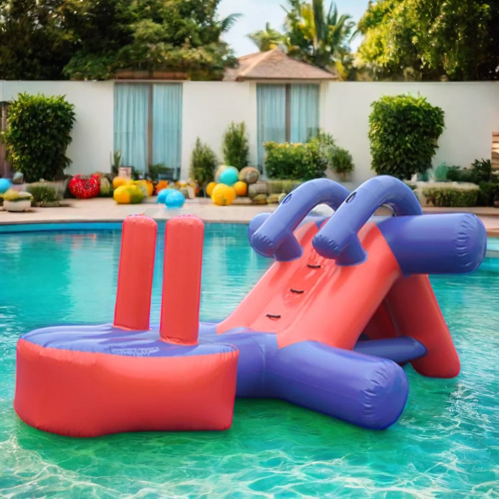 

Inflatable Outdoor Water Toy - Amusement Water Inflatable Sea Island Floating Obstacle for water sport