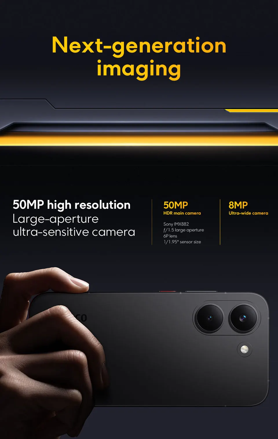 POCO X8 Pro 5G Smartphone Global Version Dimensity 8500-Ultra 6500mAh battery 6.59" 1.5K 120Hz AMOLED display 100W Charging NFC