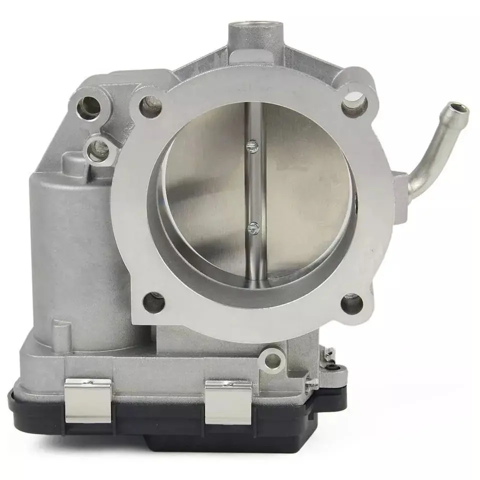 2007-14 2.5L 스로틀 바디 어셈블리 6 핀 전자 알루미늄 64mm 보어 직경 New 07K133062A