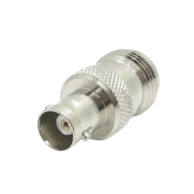 5-Pieces Copper Nickel Plated N Type Female to BNC Female RF Coaxial Adapter Radio Antenna Converter 50Ohm