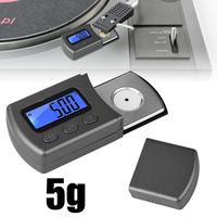 Portable LCD Digital Turntable Stylus Force Scale Meter Gauge Backlight High Precise For LP Vinyl Record 0.01-5g Jewelry Scale