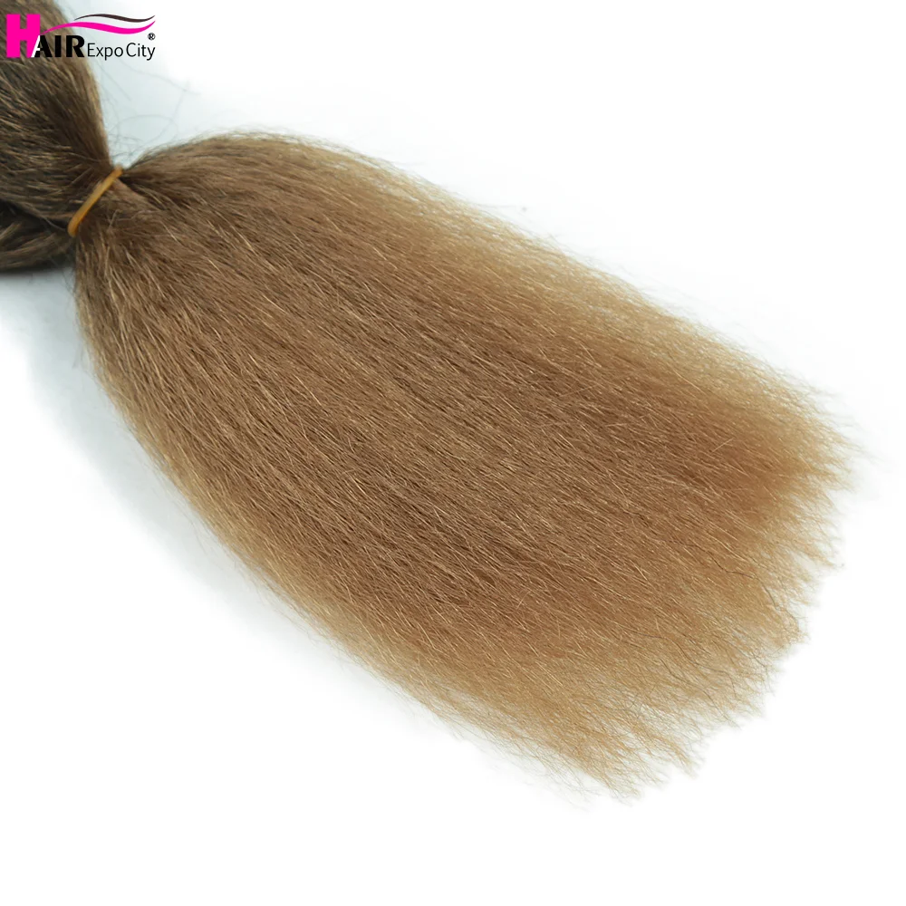 Kinky Straight Vixen Crochet Bulk 16 Inches Synthetic Soft Jumbo Braids Fluffy Crochet Braiding Extension Hair Expo City