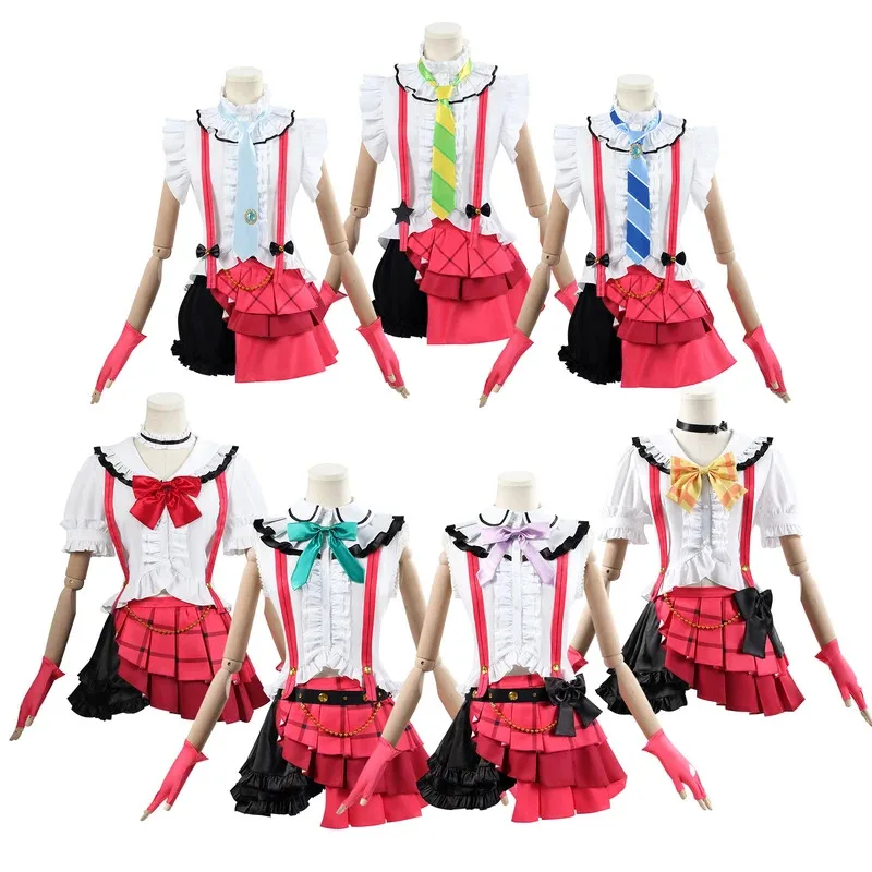 

Lovelive Kousaka Honoka Cosplay Minami Kotori Costume Sonoda Umi Carnival Uniform Anime Halloween Party Costumes Women Game