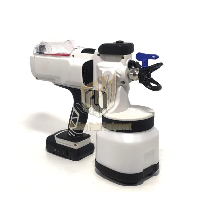 1200ml Brushless Motor Cordless lithium battery 20V rechargeable battery spray painting machine painting tools