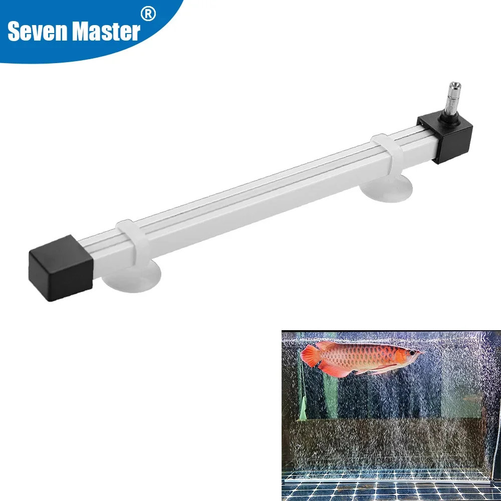 20-60CM Aquarium Air Stone Bubble Bar Aluminum Alloy Air Diffuser Oxygen Aerator Tube Fish Tank Bubble Strip for Air Pump