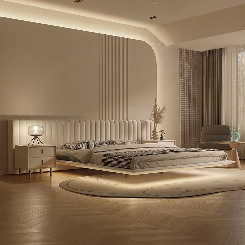 5 Star Complete Luxury Modern Solid Wood King Size Double Bed Furniture Set for Hotel Bedroom