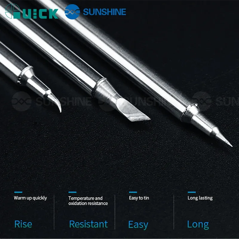 

QUICK Original TS1200A Lead Free Solder Iron Tip Soldering Iron Tip Handle welding pen Soldering tools TSS02-SK TSS02-J TSS02-I