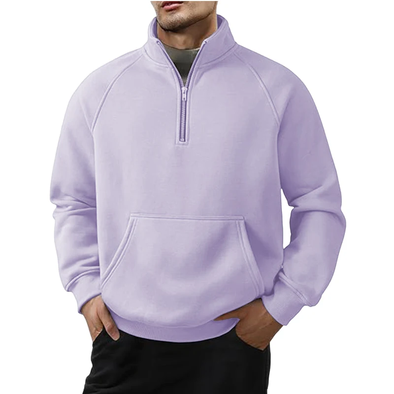 هوديي رجالي خفيف الوزن بسحاب كامل مع مقاس مريح #2