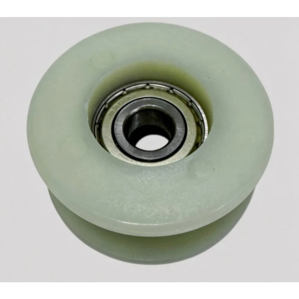 For Haitian Injection Molding Machine Safety Door Nylon Pulley 17*64.5*85 H-type Nylon Bearing Roller Moving Door Sliding