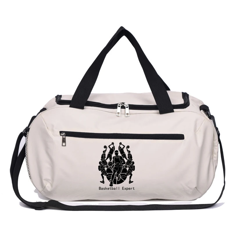 

Fitness Bag Basketball Expert Printed Yoga Sports Bags Waterproof Multifunctional Adjustable Shoulder Strap Basketball Bag